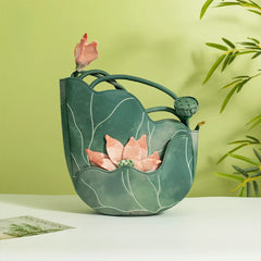New Chinese Style Embroidered Cotton Pouch/Bag