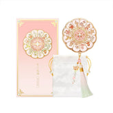12 Floral Goddesses Compact Mirror - Vintage Floral Design Pocket Mirror for Women, Cultural Creative Gift