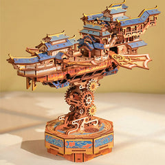 Wind Voyager Hands-on Creative Kit: The Art of Traditional Joinery 396Pcs