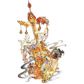 3D Feitian Pipa Metal Model - DIY Dunhuang Music Instrument Puzzle, Elegant Chinese Art Sculpture & Unique Gift