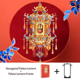 Hexagonal Palace Lantern™ | Premium 3D Metal Puzzle Kit