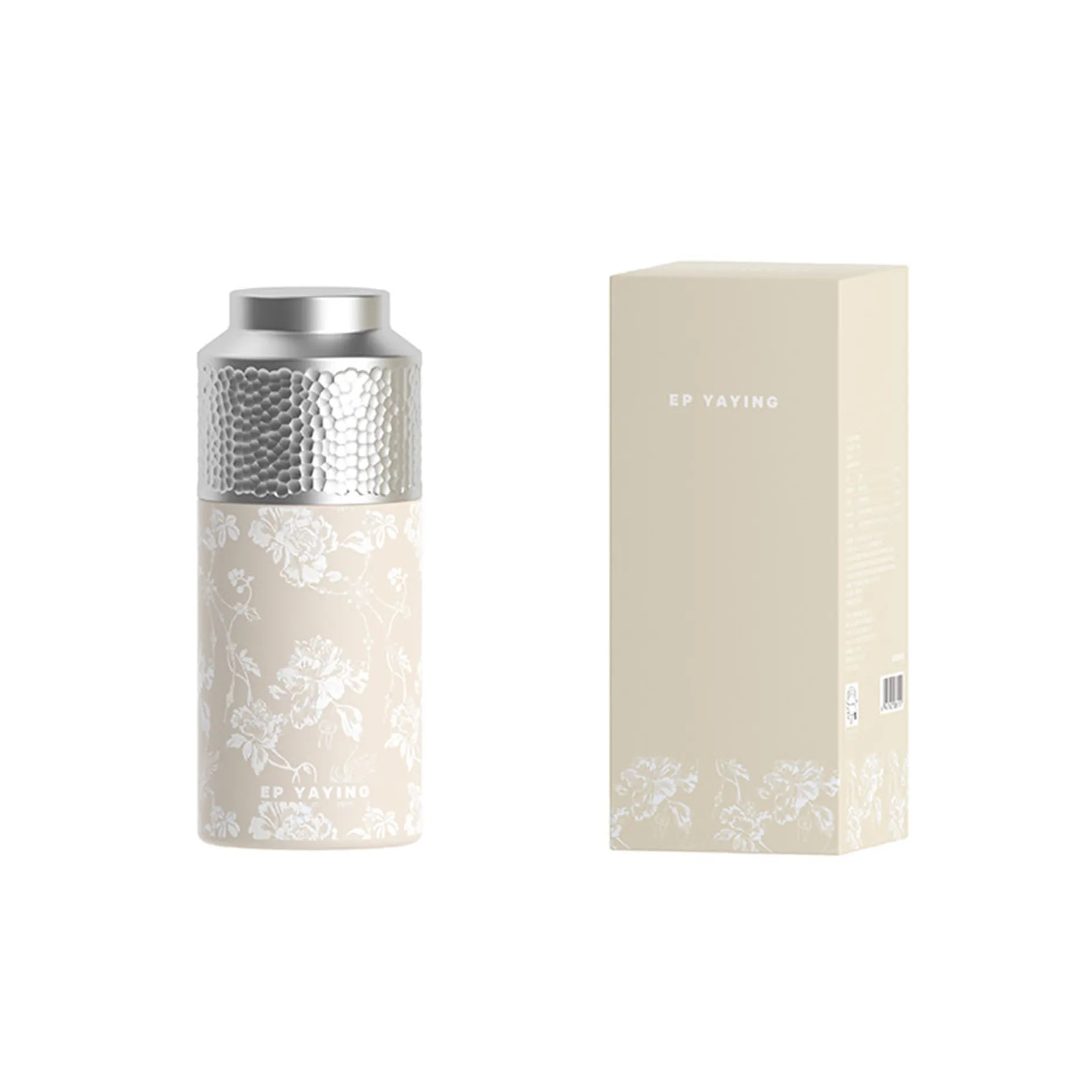EP YAYING Chinese Pattern Insulated Tea Mug – 320ml Vacuum Flask with Infuser, “Dragon & Phoenix” Auspicious Design