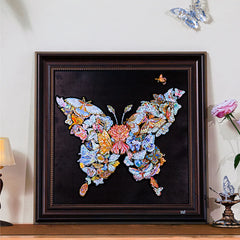 “Timeless Butterfly” Deluxe Wooden Puzzle — TOI 100-Pc Intricate Adult DIY with Hidden Surprises & Frame