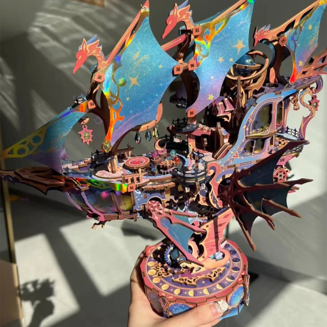 Magical Galaxy Stellar Dream Vessel-Kinetic Model-519pcs