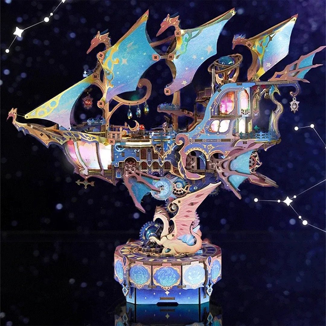Magical Galaxy Stellar Dream Vessel-Kinetic Model-519pcs